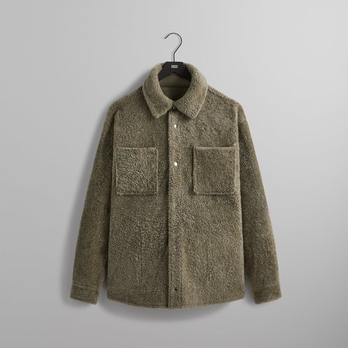 Kith Shearling Apollo Shirt Jacket 