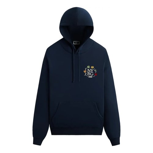 Kith SS24 x New York Botanical Garden La Casse Williams III Hoodie - Navy - KHM032119-413