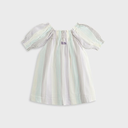 Kith Striped Amina Mini Dress - Mykonos - K080058-313