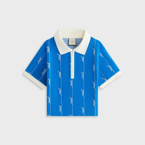 Kith Taylen Pique Logo Knit Dress 'Stadium' - W080060-302 | Solesense