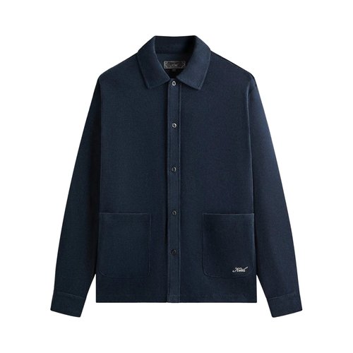 Kith Terry Boxy Collared Overshirt - KHM033643 413