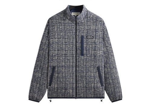 Kith Textured Tweed Claremont Full Zip - Cave