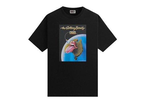 Kith The Rolling Stones Australia 1973 Poster Tee Shirt - Black