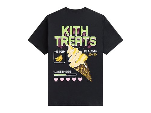 Kith Treats Banana Arcade Tee Shirt - Black