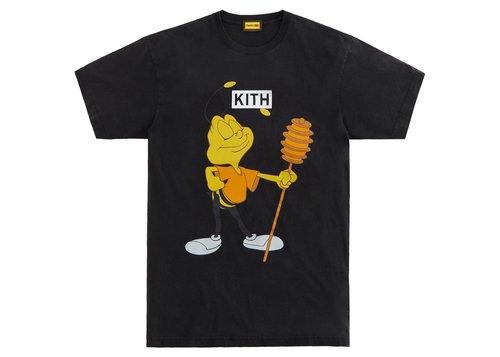 ☆ KITH TREATS x Cheerios Buzz Bee コラボTシャツ ☆ Buy Kith For Cheerios Buzz Bee Classic Logo Tee 'Black