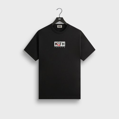 Kith Treats for Kellogg's Frosted Flakes Cereal & Tony the Tiger Classic Logo Tee - Black - T030231-001