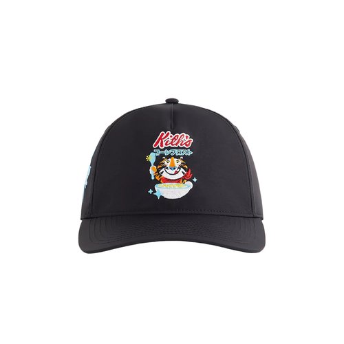 Kith Treats For Kellogg's Frosted Flakes Cereal & Tony The Tiger Nylon Bay Low Pinch Crown Snapback - KHM051428 001