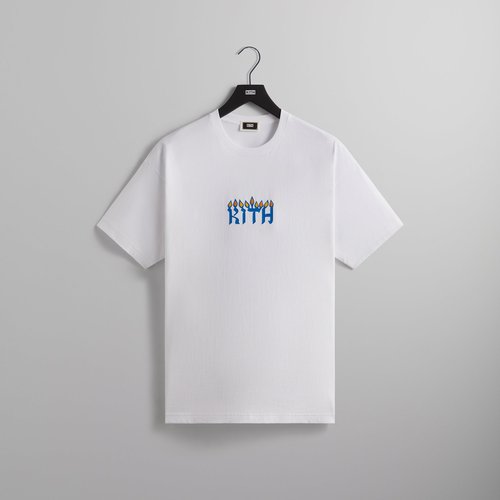 Kith Treats Hanukkah Menorah Tee - White - T030108-101
