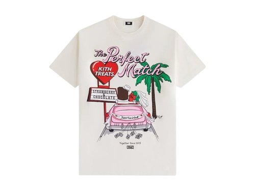 Kith Treats Perfect Match Vintage Tee Shirt - Sandrift