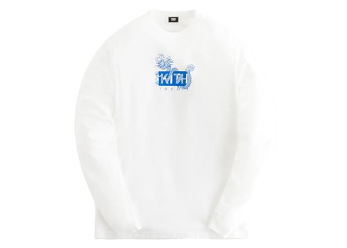 Kith Treats Year of the Dragon Long Sleeve Tee Shirt - White