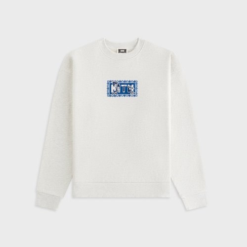 Kith Treats Year of the Horse Nelson Crewneck - Light Heather Grey - T030223-002