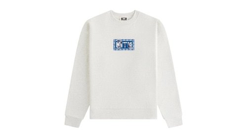 Kith Treats Year Of The Horse Nelson Crewneck Sweatshirt - Light Heather Grey