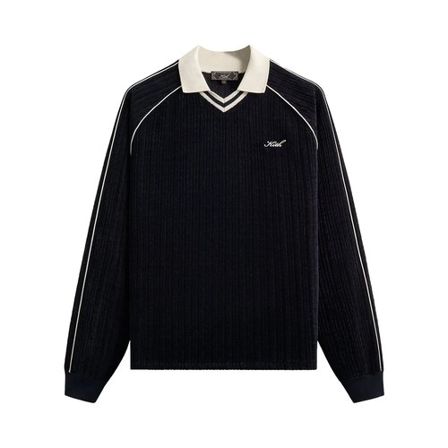 Kith Velvet Corduroy Long Sleeve Trevor Polo - KHM034496 432