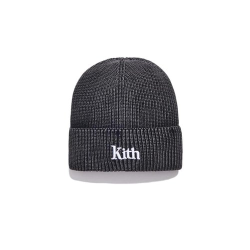 Kith Washed Beanie - Black