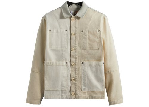 Kith Washed Canvas Willoughby Chore Jacket - Sandrift