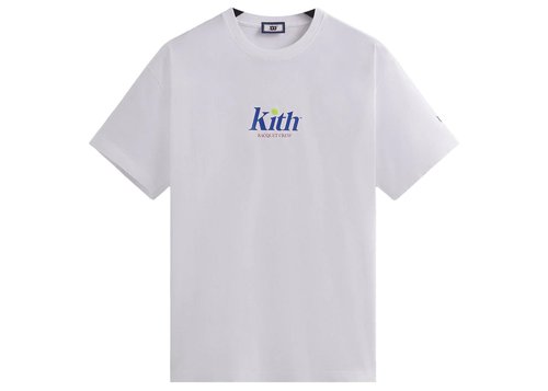 Kith Wilson Oversized Logo Vintage Tee Shirt 'White' | Solesense