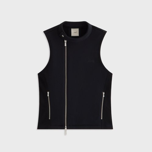 Kith Wrena Fleece Shell Tank - Black - W031122-001