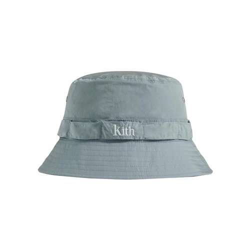 Kith Wrinkle Nylon Serif Bucket Hat - KHM050098 415