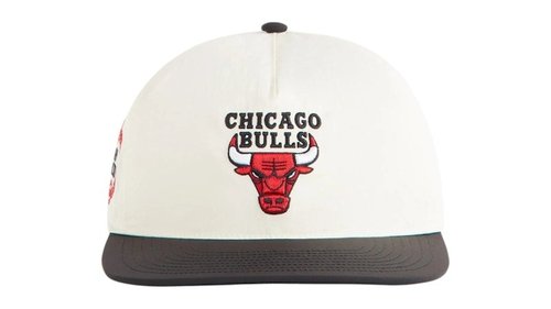 Kith x 47 Brand Chicago Bulls Nylon SL Hitch Snapback - Sandrift - KHM051199