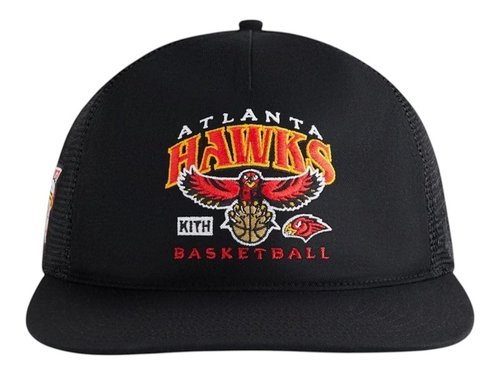 Kith x 47 Brand NBA AllStar Atlanta Hawks Trucker Hat - Black