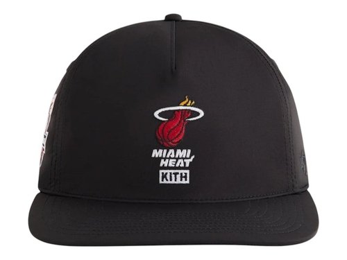 Kith x 47 Brand NBA AllStar Miami Heat SL Hitch Snapback - Black