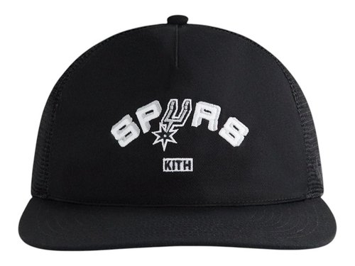 Kith x 47 Brand NBA AllStar San Antonio Spurs Trucker Hat - Black