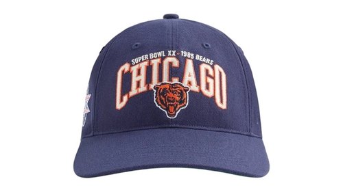 Kith x 47 Brand x NFL Chicago Bears Wool Blend Franchise Long Sleeve Cap - Nocturnal