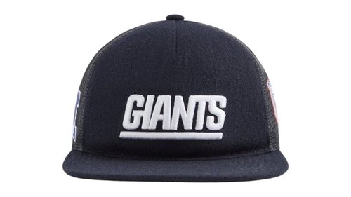 Kith x 47 Brand x NFL New York Giants Wool Hitch Trucker Hat - Nocturnal