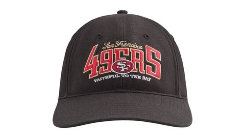 Kith x 47 Brand x NFL San Francisco 49ers Wool Blend Franchise Long Sleeve Cap - Black