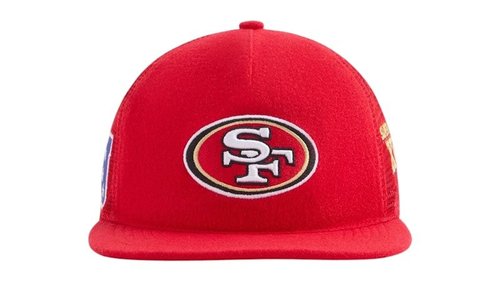 Kith x 47 Brand x NFL San Francisco 49ers Wool Hitch Trucker Hat - Present