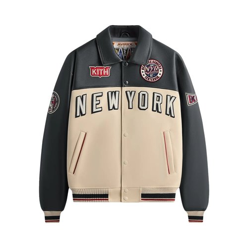 Kith x Avirex For The New York Rangers Bomber Jacket - CE44RAS261066
