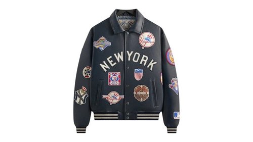Kith x AVIREX for the New York Yankees Leather Jacket - Nocturnal