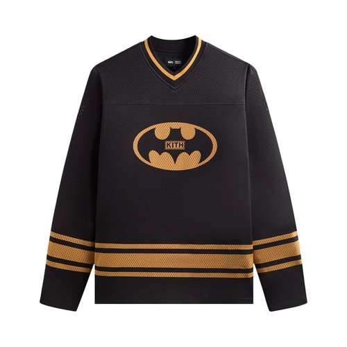 Kith x Batman Long-Sleeve Malik Jersey - KHM033136 001