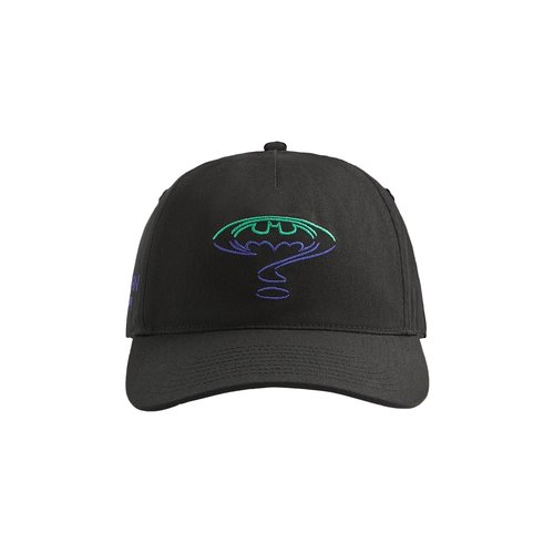 Kith x Batman Riddle Twill Low Pinch Crown Snapback | Size Onesize - KHM050857 001