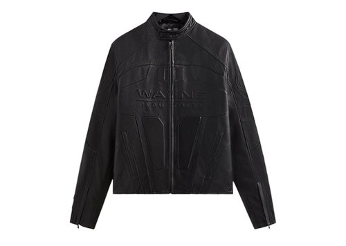 Kith x Batman Wayne Industries Moto Jacket - Black - KHM-010703