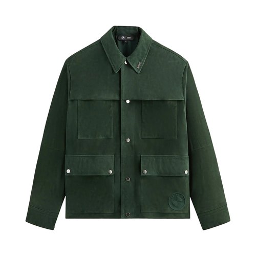 Kith x BMW Finn Suede Jacket | Green | Size L - KHM010745 345