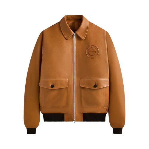 Kith x BMW Leather Hawthorne Flight Jacket - KHM010742 219