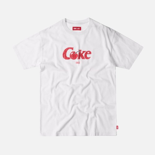 Kith x Coca-Cola Cherry Coke Vintage Tee - White - 3160-101