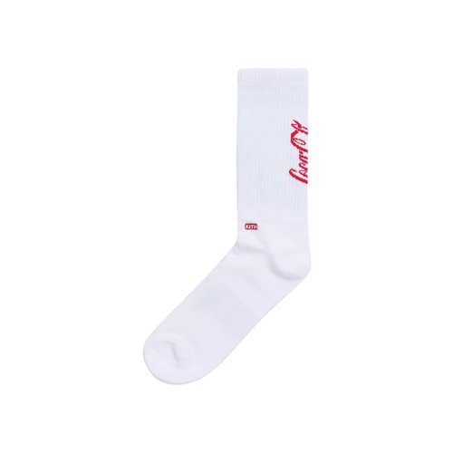 Kith x Coca-Cola Classic Logo Sock | Size Onesize - KH9478 101
