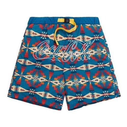 Kith x Coca Cola x Pendleton Swim Short - Teal Blue - KH7035-109
