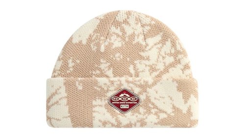 Kith x Columbia Jacquard Cuff Beanie - Veil - KHM051264