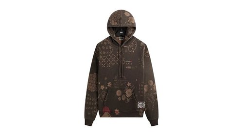 Kith x Columbia Landscape Vintage Nelson Hoodie - Kindling - KHM034126