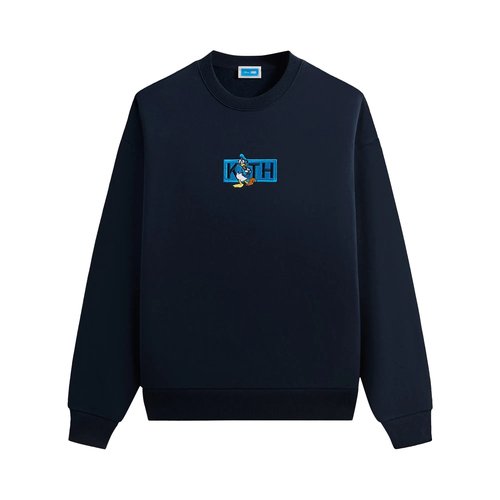 Kith x Disney Donald Duck Vintage Nelson Crewneck 'Nocturnal