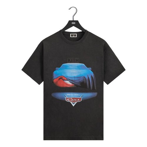 Kith x Disney Pixar Cars Poster Vintage T-Shirt - Black - KHM034375-001