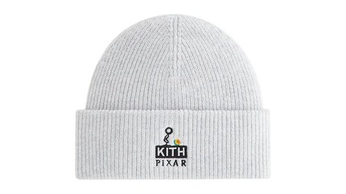 Kith x Disney Pixar Mia Beanie - Light Heather Grey - KHM051404