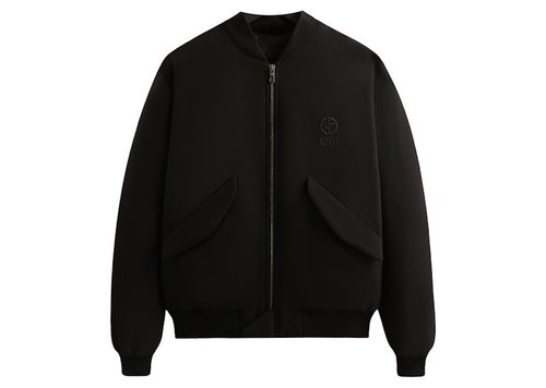 Kith x Giorgio Armani Bomber Jacket - Black - GM000851E13452B
