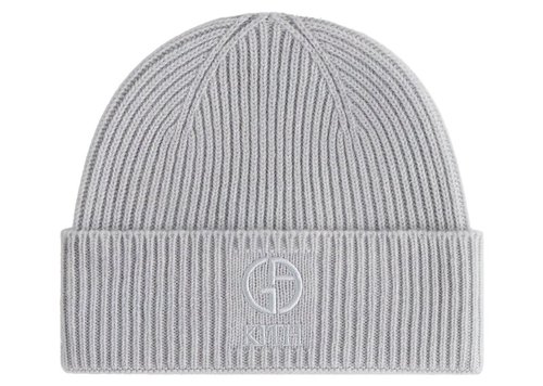 Kith x Giorgio Armani Cashmere Beanie - Light Heather Grey - GM000912F14401L