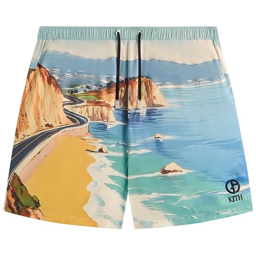 Kith x Giorgio Armani Malibu Collins Swim Short - GM002510E19296M