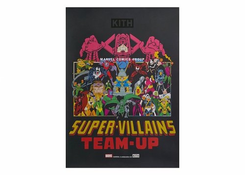 Kith x Marvel Capcom Poster Poster Multi - US 【希少】Kith x