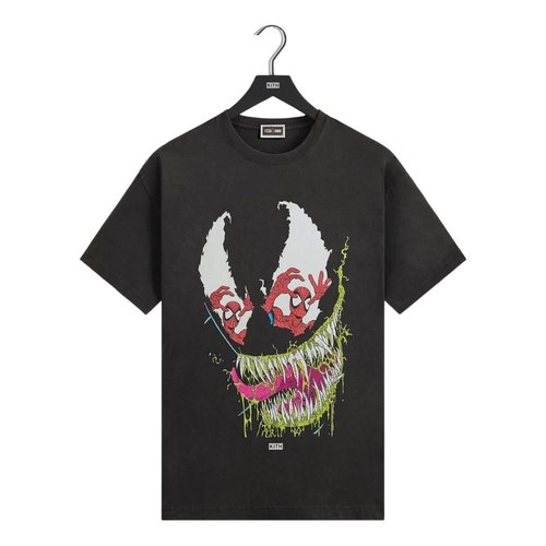 Kith x Marvel Venom Vintage T-Shirt - Black - KHM034325-001